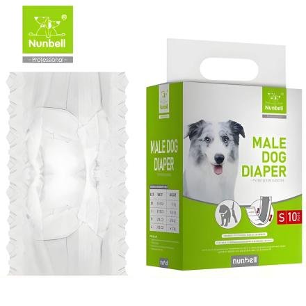 Pañal Nunbell para Macho-2#-10PC -50*16CM